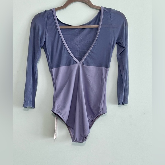 Sansha Couture 3/4 Mesh Sleeves Embroidery, Ruffle Sleeve. Sansha 5 - Picture 3 of 5